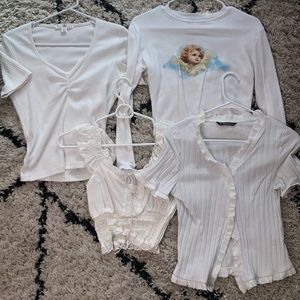 ALL WHITE TOPS